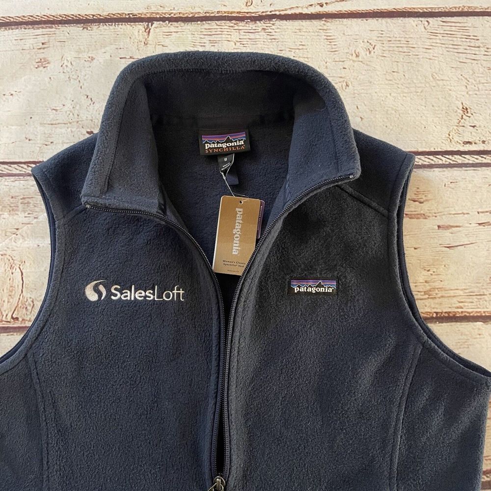 Patagonia Better Sweater Vest Blue Classic Navy Women's Medium SalesLoft - Picture 3 of 11